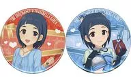 Yasuyo Okazaki [Chocolate Flavor] metal badge Set (2 Pieces Set) "Kotobukiya KUJI idol Master Cinderella Girls' stage02" D Award 6