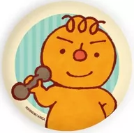 Ganbariya's Cancer Cancer "Kokorokakana metal badge 04. Retro Art Illustration"