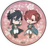 Alexei & Glenn, "Mushikaburi Hime metal badge 01. Ilustraciones oficiales".