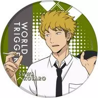 Kotaro Suwa "WORLD TRIGGER metal badge 19. Suit ver. 3rd Drawing illustration"