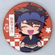 Governor of Mutsu Province Yoshiyuki Japanese-style metal badge "DMM Scratch! Special 『 TOUKEN RANBU HANAMARU 』 ~ Setsugekka ~" E-6 Prize