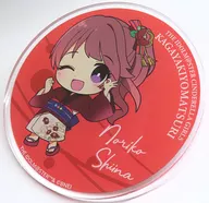 Noriko Shiina (Youjo Night Festival - Kagayaki Yo Festival - ver.) official production badge "idol Master Cinderella Girls"