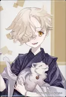 Gotora retirado "Katana Ranbu -ONLINE - Square metal badge Collection (Light Dressing) Fifth Edition"