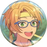 Makoto Yūki "Ensemble Stars! Ibekore metal badge [2022 AUTUMN] -Casual Side -"