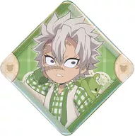 Sanemi Shinazugawa "Demon Slayer: Kimetsu no Yaiba ×ufotable Cafe / Machi ★ Asobi Cafe White Day Event 2023 Random Diamond Shaped metal badge A"