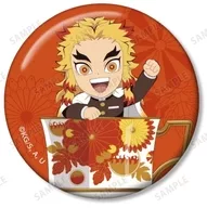 煉獄杏寿郎 「鬼滅の刃 トレーディング みにきゃら ティーカップver. 缶バッジ」