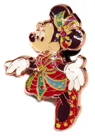 Minnie Mouse Pin Badge "40th Anniversary of Tokyo Disney Resort" Dream Go Round "Tokyo Disney Resort Only