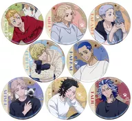 Juego de 8 tipos "Tokyo Revengers Trading metal badge Cat and Play Ver." limitado a animate