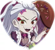 堕姫 "Onimetsu no Blade ×ufotable Cafe× Gusset ★ Associate CAFE Valentine Event 2023 Random Heart-Shaped Can Emblema"