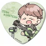 Mocho-D (Jean Kirschwasser Tyne) Heart-shaped metal badge 8th "Attack on Titan The Final Season"