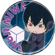 World Trigger Trading metal badge Hideji Miwa