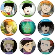 9-piece set "Mob Psycho 100 III Trading Scene photograph metal badge"