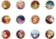 Normal 12-type set "Yumeshokunin to Wasureji no Black Fairy Trading hot stamping metal badge Vol. 1"