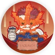 エンデヴァー 「僕のヒーローアカデミア 缶バッジ 18.レトロアートイラスト」