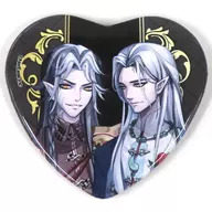 黑白无常(谢必安&范无罪恶/宝石主题)"Identity V第五人格常设咖啡馆(Academy Cafe)VALENTINE&WHITE DAY Jewelry Party in SWEETS PARADISE第3弹集换式爱心徽章>