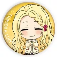 Tsukioka Lucy "Ayaka Triangle Can Badge 01. Mini Charada Ilustração"