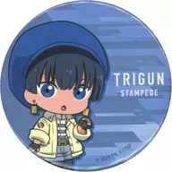 "TRIGUN STAMPEDE - TRIGUN STAMPEDE POP UP SHOP in Akihabara skimmer Store metal badge (Original Mini Character)"