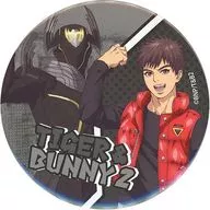 Subaru Sengoku & Mr. Black metal badge "TIGER&BUNNY2 Challenge! metal badge Collection"