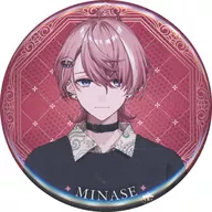 Minase 1st Anniversary metal badge "Virtual YouTuber Neo-Porte 1st Generation 1 Year Anniversary Commemoration"
