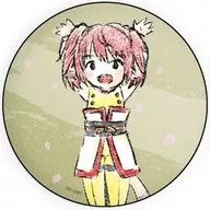Sinnonon "Utawarerumono: Itsuwari-no Kamen Futari no Hakuo metal badge 03/B Graph Art Illustration"