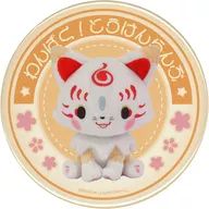 Konnosuke metal badge "DMM Scratch! × Sanrio Anime Store Online KUJI Wangpac! Sword Ranmai 1st" E-11 Prize