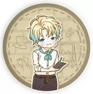 アオイ 「Prince Letter(s)! フロムアイドル 缶バッジ 02.カフェVer.(グラフアートイラスト)」