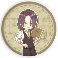 鋳田須ナツトラ 「Prince Letter(s)! フロムアイドル 缶バッジ 02.カフェVer.(グラフアートイラスト)」