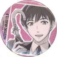 Issetsu Akagi "Tokimeki Memorial Girl's Side 2 nd 2021 Birthday Illustration Sparkly Character Badge Collection"