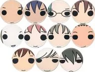 Conjunto de 11 tipos "Tokimeki Memorial Girl's Side 2 nd Up Face Mini Character Badge Collection"