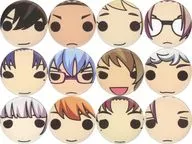 12 kinds set "Tokimeki Memorial Girl's Side 4th Heart and Up Face Mini Character Badge Collection"