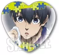 Kiyoichi Memories Heart metal badge Part2 "Blue Lock"