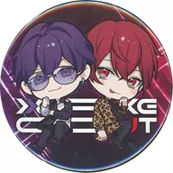 Shima & Aho no Sakata. (Urashimasakatasen) / SD metal badge "[Breaking news] Birthday Event is going to be held at Shihanze www>> 6 ~ FAKEOUT ~" metal badge KUJI Prize