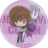 Ai Haibara' Gekihen CASE CLOSED Kurotetsu no Gyokei ×Cake. jp Original metal badge'