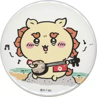 Shisa (Sanshin) "CHIKAWA A LITTLE CUTE LITTLE Shisa FESTIVAL! POPUP STORE @ Okinawan Trading metal badge"