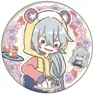 若王子楽 「缶バッジ アイ★チュウ Etoile Stage 39.クマ校長パーカーver. グラフアートイラスト」