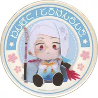 巴形薙刀 缶バッジ 「DMMスクラッチ!×サンリオアニメストアONLINEくじ わんぱく!刀剣乱舞～ぬいぐるみ～ 第二弾」 E-10賞