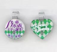 Ei Ikeda sha (Nogizaka46) 2 Kinds of Original PICPIN Set "New Nogizaka Star Born! LIVE"