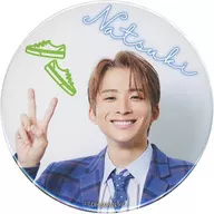 "ABEMA×LDH ONLINE Limited Live FANTASTICS 2023" Special Ticket Privilege Online Lottery C-3 Award, Limited Design Can Emblema "" Limited Design of Natsuteru SAWAMOTO (FANTASTICS) "Limited Design Can Emblemas"