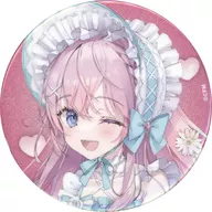 E-4 Prize for "Rakuten Collection Hatsune Miku Happy 16th Birthday" E-4 Prize for Kuon Luca (Glitter) 75 mm metal badge