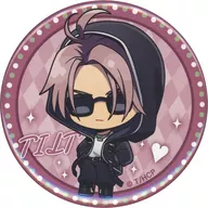 Tilt "HIGH CARD Trading Chibi Character Acrylic metal badge"