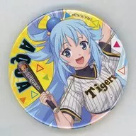 Metal badge dibujado por Aqua "KonoSuba: God's Blessing on this Wonderful World! × Hanshin Tigers : ¡Aplaudan a este maravilloso equipo!"