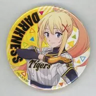 Metal badge dibujado por Darkness "¡KonoSuba: God's Blessing on this Wonderful World! × Hanshin Tigers ¡Por favor, animen a este maravilloso equipo!"
