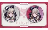 Endo Reimei metal badge Set (2 pieces set) "Virtual YouTuber Nijisanji NIJISANJI EN" Ethyria New Outfit Goods