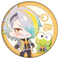 歌衣 Meika x Keroppi "Virtual YouTuber All Guys× Sanrio Character Connectors metal badge 01. Mini Character Illustration"