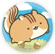 Risu' Gesshiz metal badge 01. Official illustration'