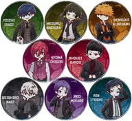 8 kinds set "Bluelock POPUP SHOP in Akihabara skimmer Store & TSUTAYA metal badge 05. Suit ver. Graph Art Illustration"