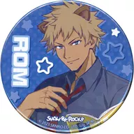ROM Hologram metal badge SB69 Gakuen ver. Drawing Illustration "SHOW BY ROCK!! Sanrio Anime Store KUJI SB69 Gakuen ver. Drawing Illustration 2nd" D-2 Prize