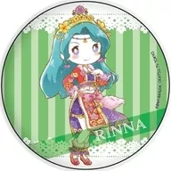 Rinna Shinkai "metal badge Aikatsu! Friends! & Aikatsu! on Parade! 03. Graph Art Illustration"