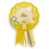 Rin Kagamine "プロジェクトセカイ Colorful Stage! feat. Hatsune Miku Phoenix Wonderland SHOP Rosette Design Acrylic Badge Collection A"