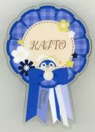 KAITO "プロジェクトセカイ Colorful Stage! feat. Hatsune Miku Phoenix Wonderland SHOP Rosette Design Acrylic Badge Collection A"